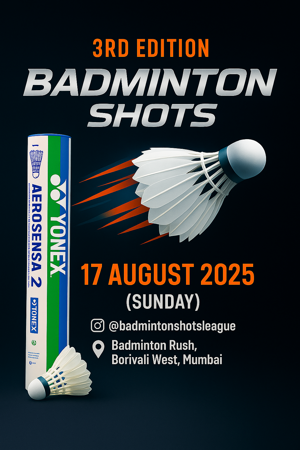 Badminton Shots League Action Shot 2